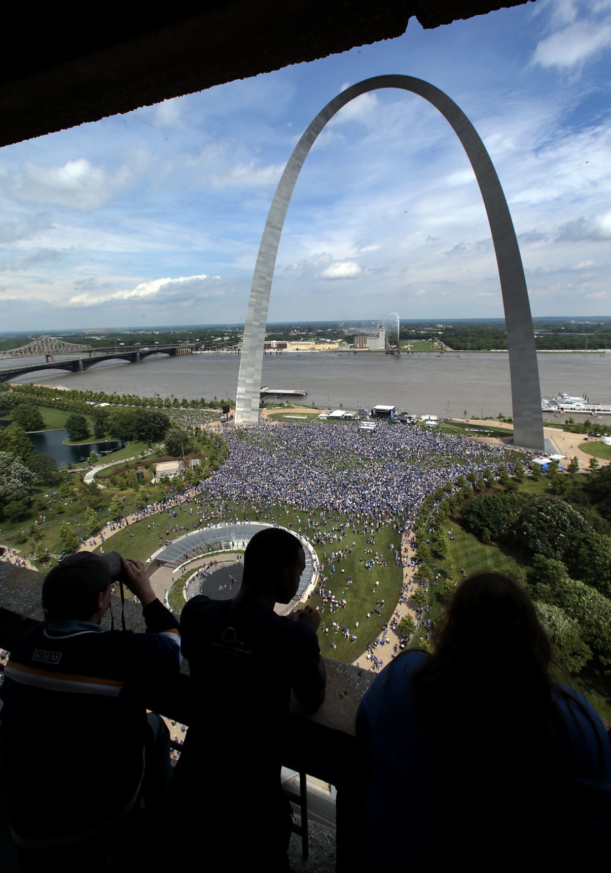 Blues fans parade as champions as St. Louis Blues capture the first Stanley Cup